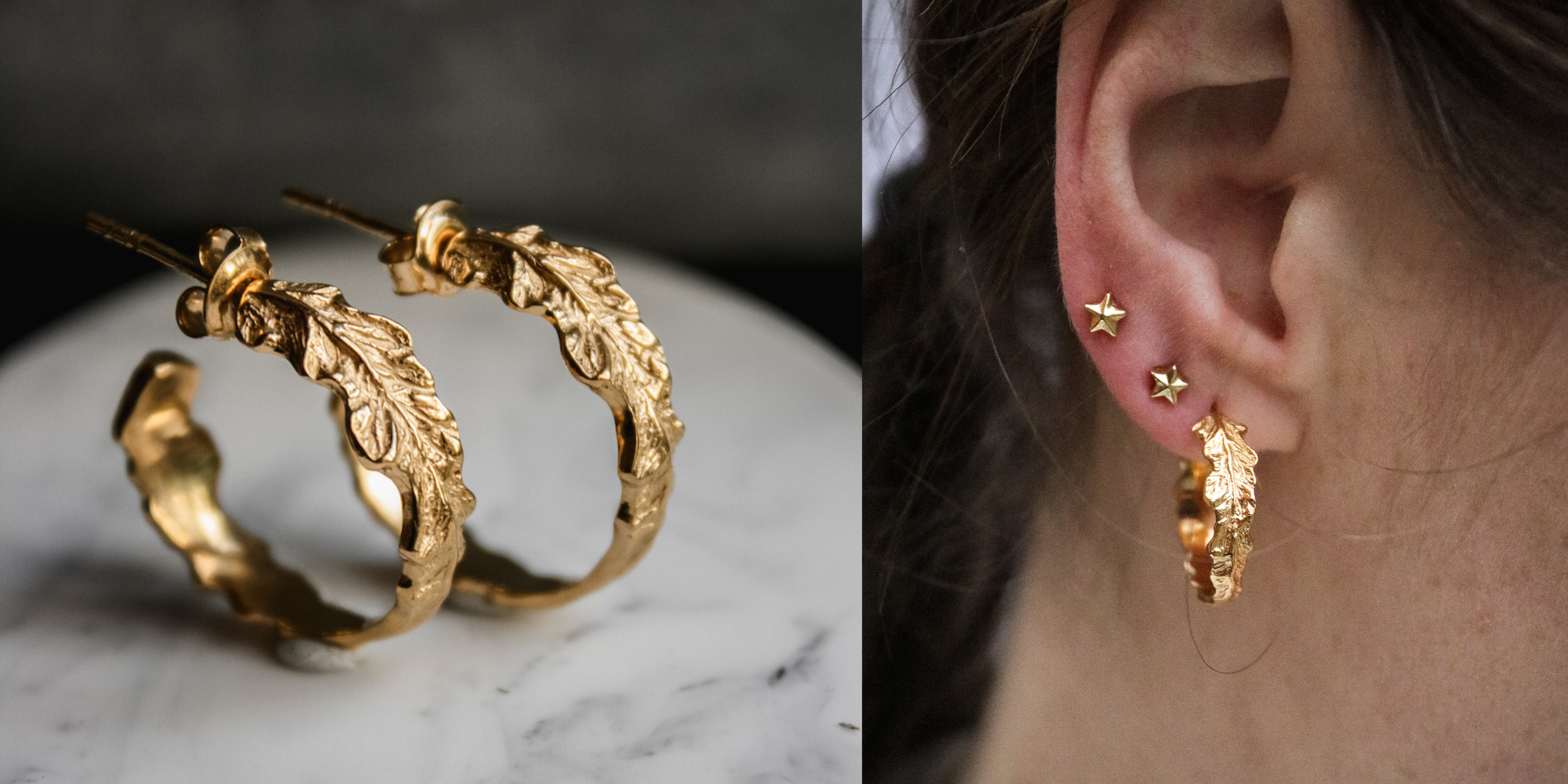 Biżuteria Liście Paproci