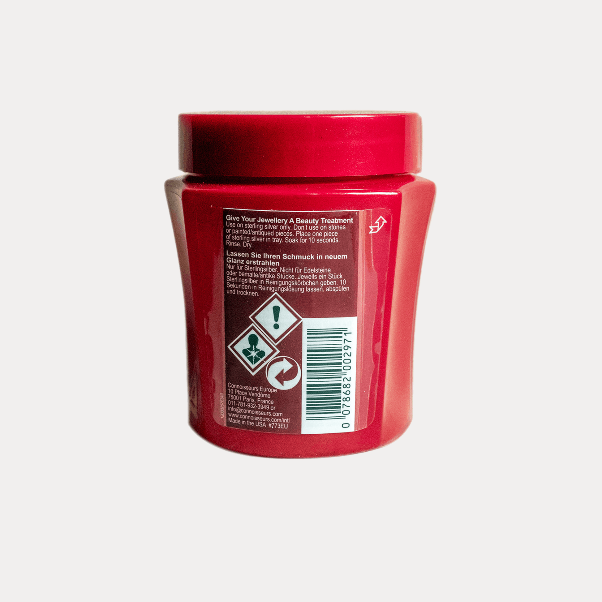 CONNOISSEURS FINE JEWELERY CLEANER silver cleaning fluid