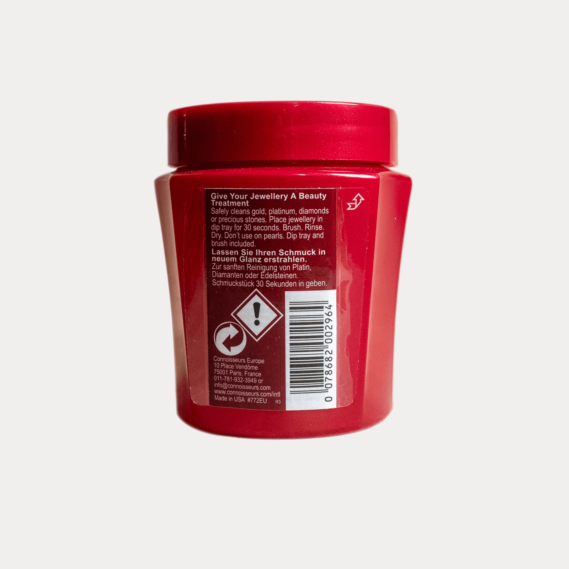 CONNOISSEURS FINE JEWELERY CLEANER gold cleaning fluid