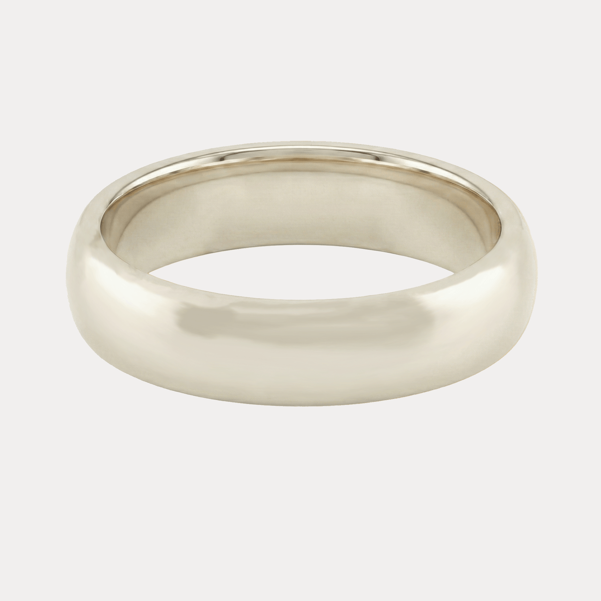 KLASYCZNA półokrągła obrączka ślubna, białe żółte różowe złoto 5-5,5mm