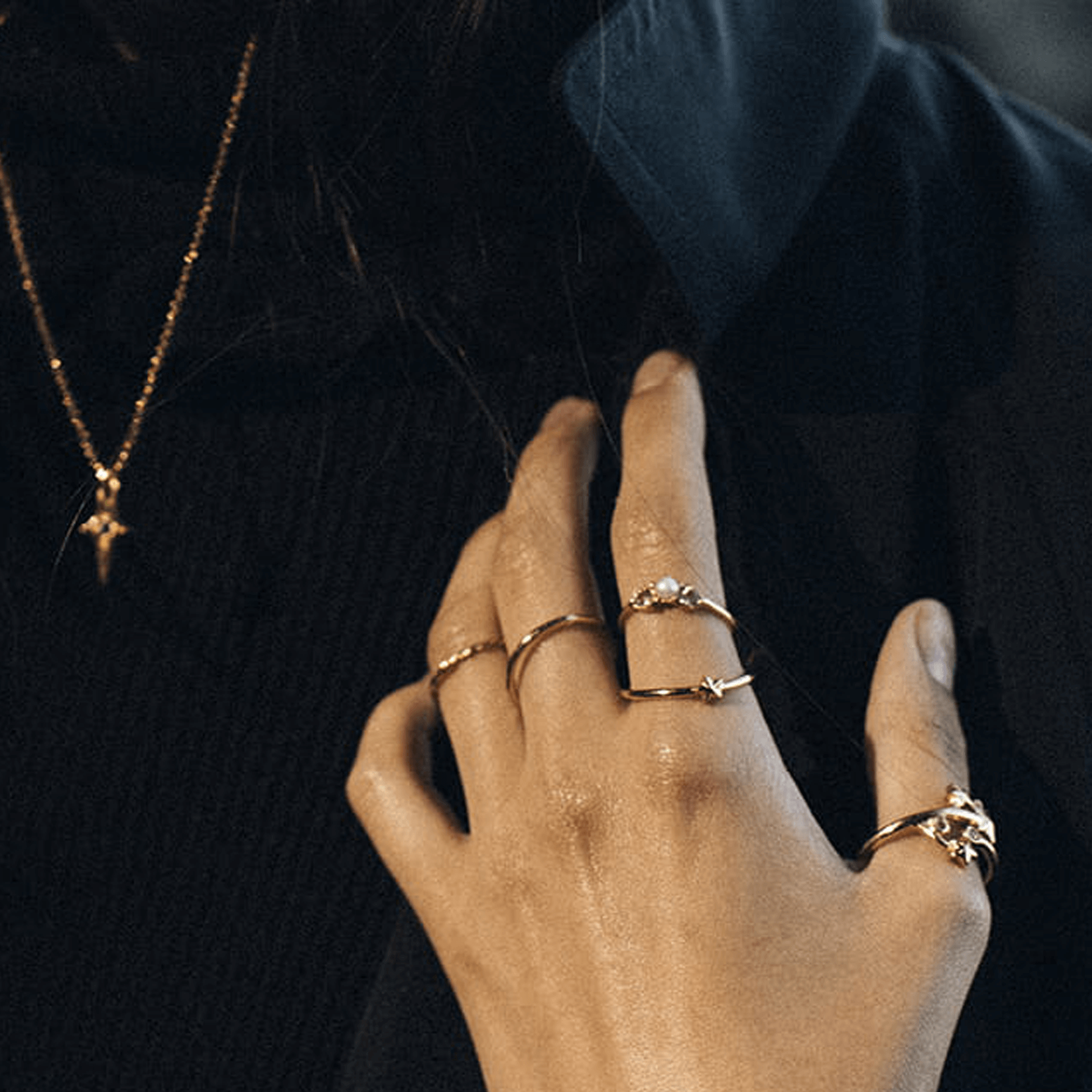 FIRST STAR gold ring