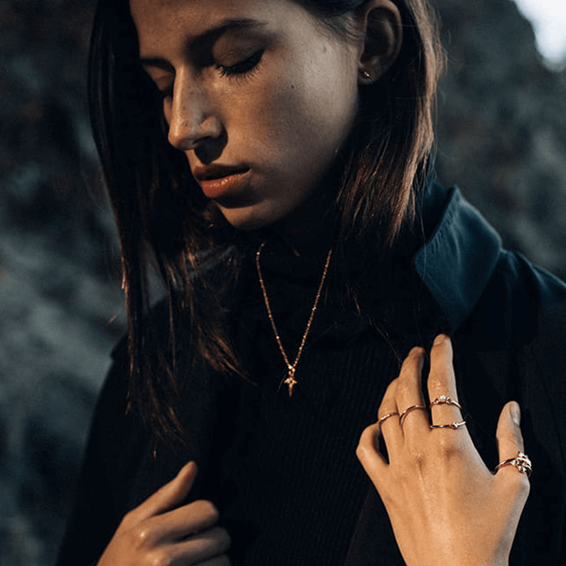 PIERWSZA GWIAZDKA złoty pierścionek